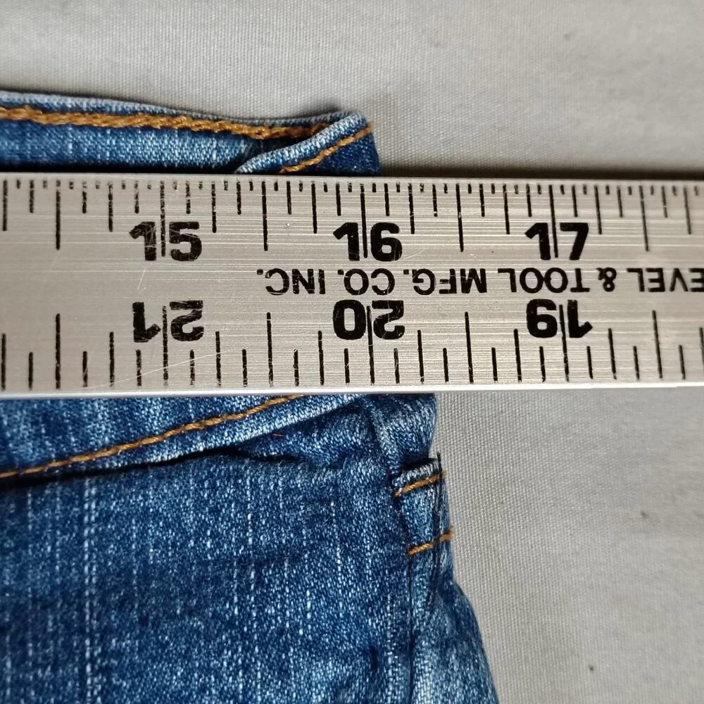 VINTAGE NYDJ Jeans Womens Size 16P (32x30) Tummy Tuck Boot‎ Stretch Made in USA - Picture 3 of 13